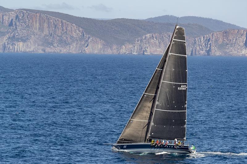 Phillip Turner's 66-ft Alive sailing off Tasman Island - 2018 Rolex Sydney Hobart Yacht Race photo copyright Rolex / Carlo Borlenghi taken at Cruising Yacht Club of Australia and featuring the IRC class