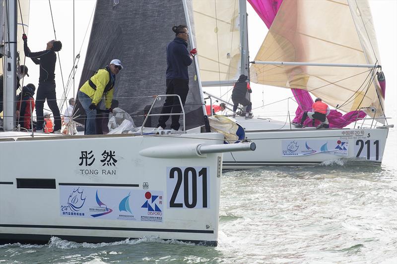 Macau Cup and Greater Bay Cup 2019. 201 - Team Guangzhou-Nansha. - photo © Guy Nowell