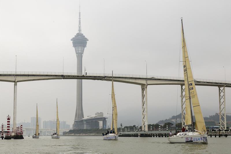 Macau Cup and Greater Bay Cup 2019. Parade of Sail photo copyright Guy Nowell taken at  and featuring the IRC class