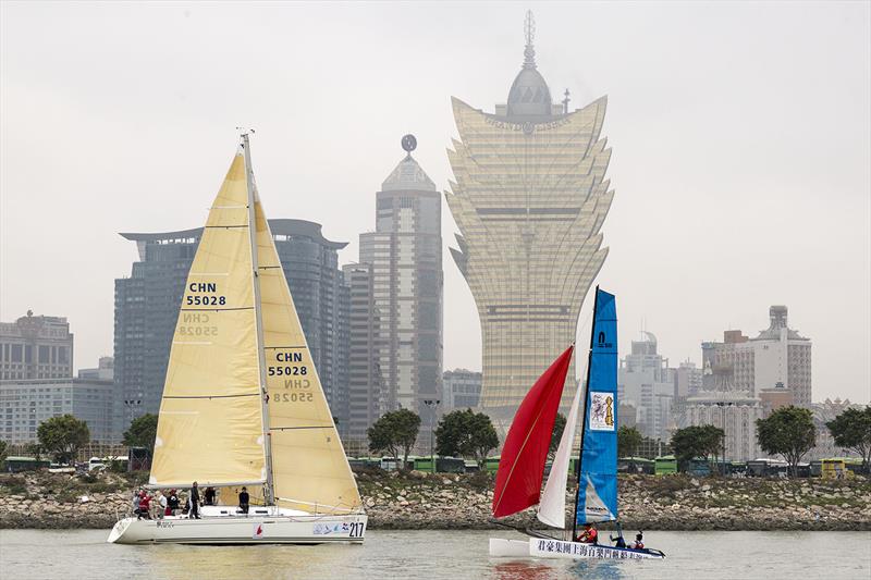 Macau Cup and Greater Bay Cup 2019. Parade of Sail photo copyright Guy Nowell taken at  and featuring the IRC class