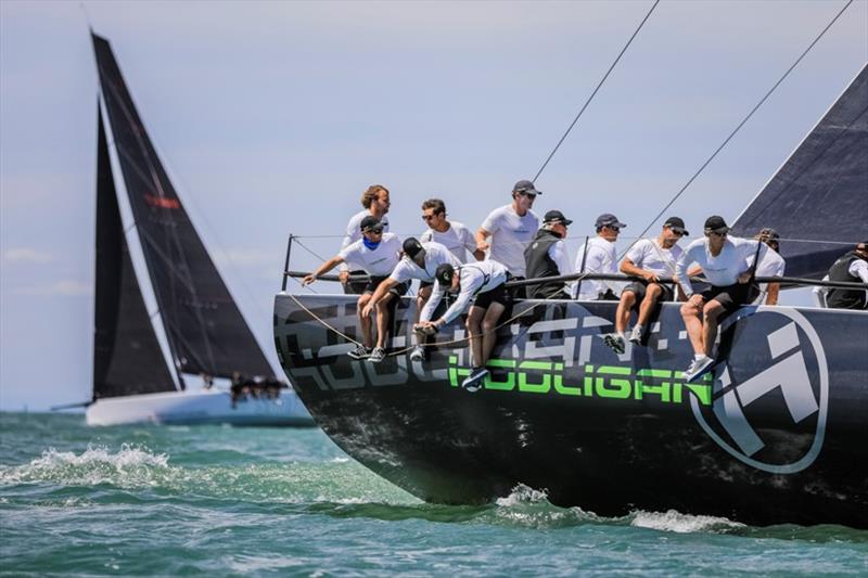 Hooligan and Secret Mens Business Rating div 1 - 2019 Festival of Sails, Day 1 photo copyright Salty Dingo taken at Royal Geelong Yacht Club and featuring the IRC class