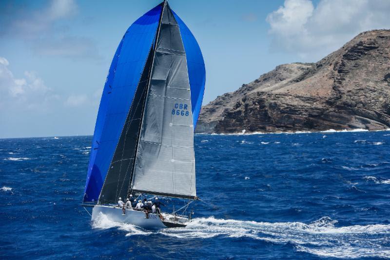 Jeremy Thorp's (GBR) turbo-charged GP42 Phan photo copyright Paul Wyeth / pwpictures.com taken at Antigua Yacht Club and featuring the IRC class