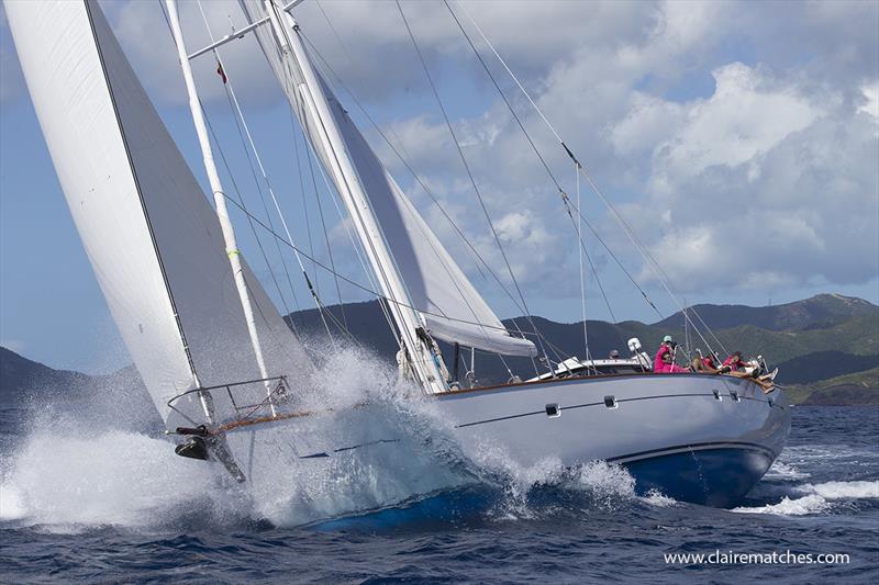 The 148ft (45m) Dubois ketch Catalina - 2019 Superyacht Challenge Antigua photo copyright Claire Matches / www.clairematches.com taken at  and featuring the IRC class