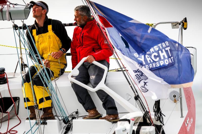 Ian Hoddle's Sun Fast 3600 Game On won the competitive IRC Two Handed division during the  2018 RORC Season's Point Championship photo copyright Paul Wyeth / pwpictures.com taken at Royal Ocean Racing Club and featuring the IRC class