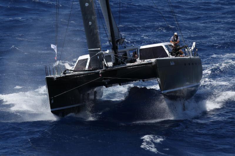 Gunboat Chim Chim, owned by John Gallagher (USA) racing under MOCRA Rule - RORC Caribbean 600 - photo © Tim Wright
