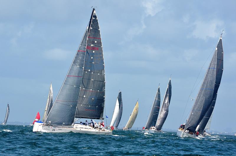 2018 Brisbane to Gladstone Yacht Race - Not A Diamond photo copyright Shoebox Images taken at Queensland Cruising Yacht Club and featuring the IRC class