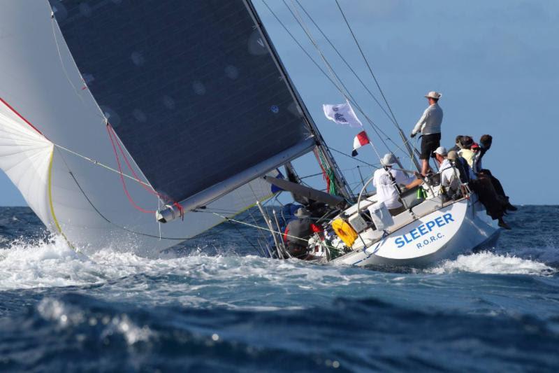 IRC Three winner - Vicki and Jonty Layfield's S&S Swan 48 Sleeper X - RORC Caribbean 600 photo copyright Tim Wright / Photoaction.com taken at Royal Ocean Racing Club and featuring the IRC class