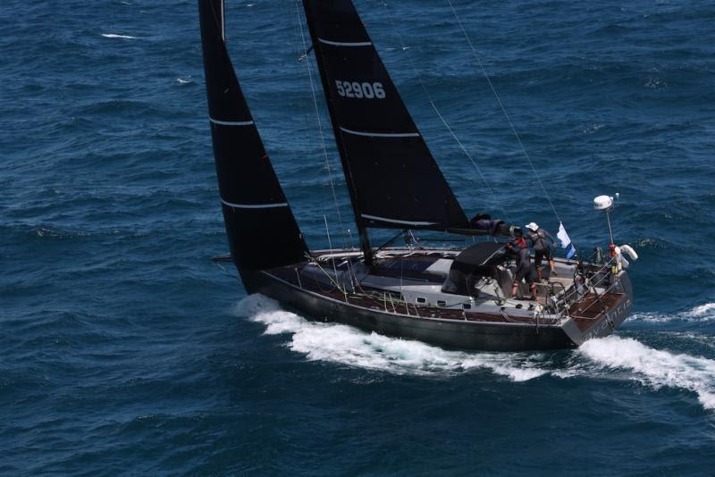 Winning the Two Handed division: Jeremi Jablonski, sailing with Marek Mirota on the Hanse 430 Avanti (USA) - RORC Caribbean 600 - photo © Tim Wright / Photoaction.com