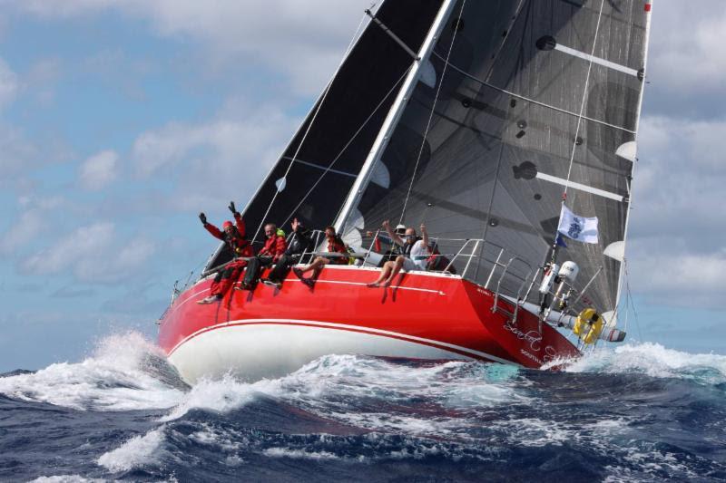 RC Two winner - Ross Applebey's Oyster 48 Scarlet Oyster - RORC Caribbean 600 photo copyright Tim Wright / Photoaction.com taken at Royal Ocean Racing Club and featuring the IRC class