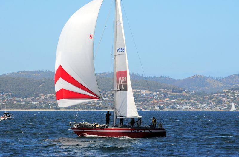 Veteran Natelle II continues to gain to places - Hobart Combined Clubs Summer Pennant race 7 - photo © Peter Campbell