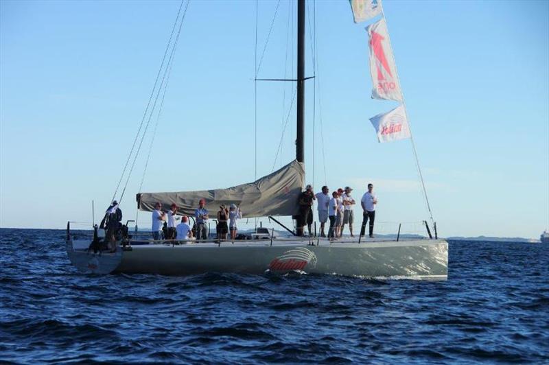 A dissapointed Indian watches on as the fleet race away - 2019 Bunbury and Return Ocean Race photo copyright Susan Ghent taken at Royal Freshwater Bay Yacht Club and featuring the IRC class