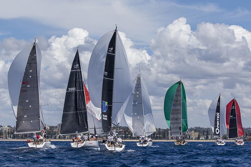 Downhill in the moderate breeze - 2019 Sydney Harbour Regatta photo copyright Andrea Francolini taken at Middle Harbour Yacht Club and featuring the IRC class