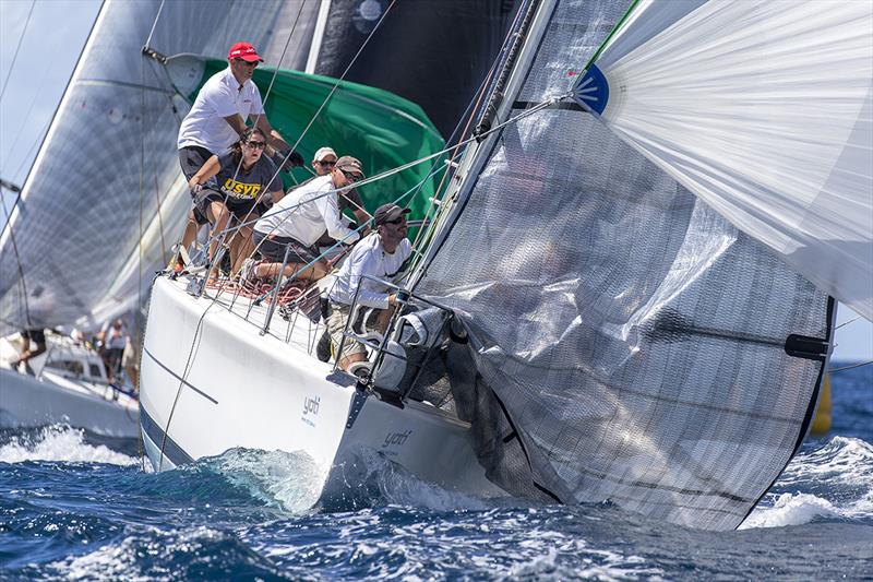 Quick kite sets and headsail drops - 2019 Sydney Harbour Regatta photo copyright Andrea Francolini taken at Middle Harbour Yacht Club and featuring the IRC class