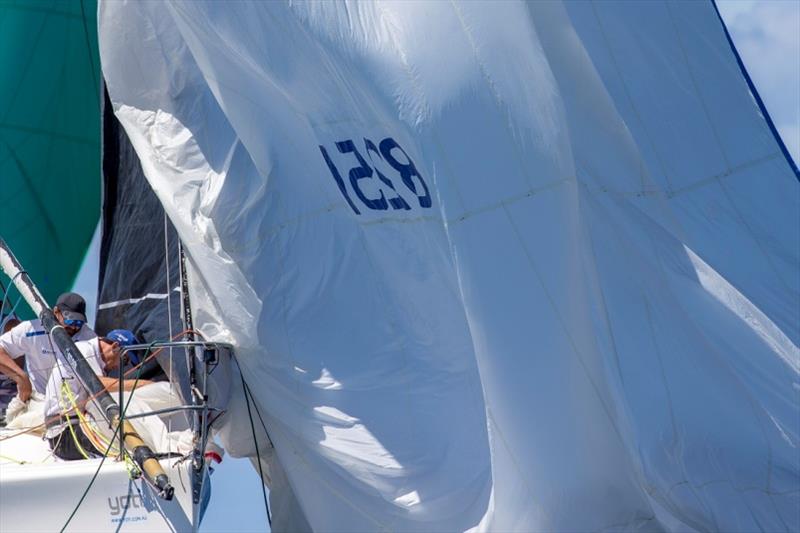 Foredeck work on Greg Croak's Challenge - Sydney Harbour Regatta 2019 - photo © Andrea Francolini