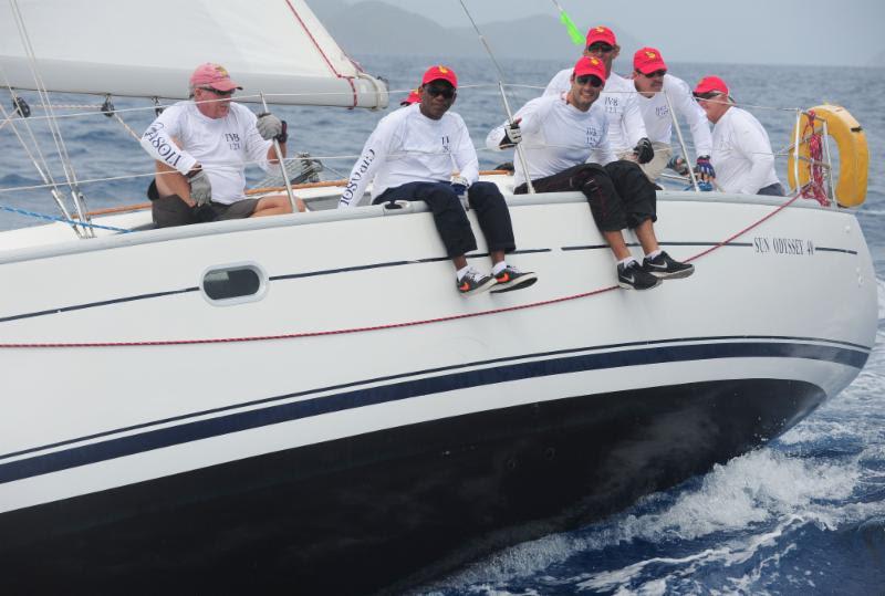Sailors in the BVI Spring Regatta will proudly wear their coveted Mount Gay Red Caps - photo © BVI Spring Regatta