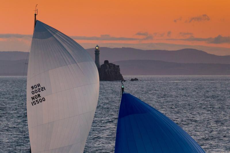Once sailors reach the Fastnet Rock, they are well over halfway to the finish in Plymouth photo copyright Carlo Borlenghi / Rolex taken at Royal Ocean Racing Club and featuring the IRC class