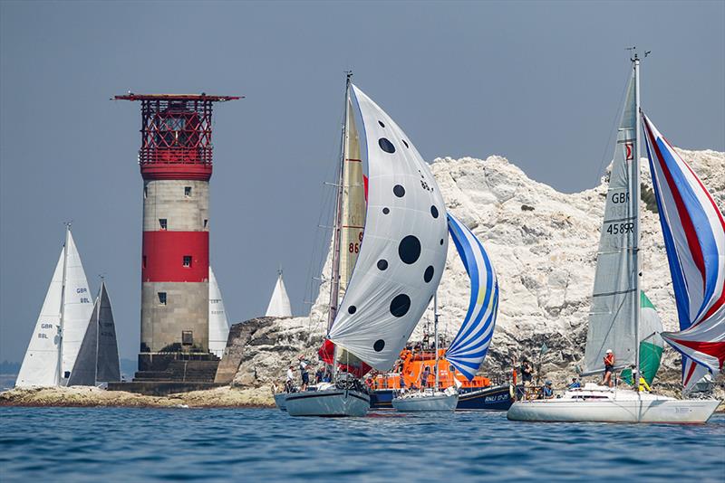 Round the Island Race photo copyright Paul Wyeth taken at  and featuring the IRC class