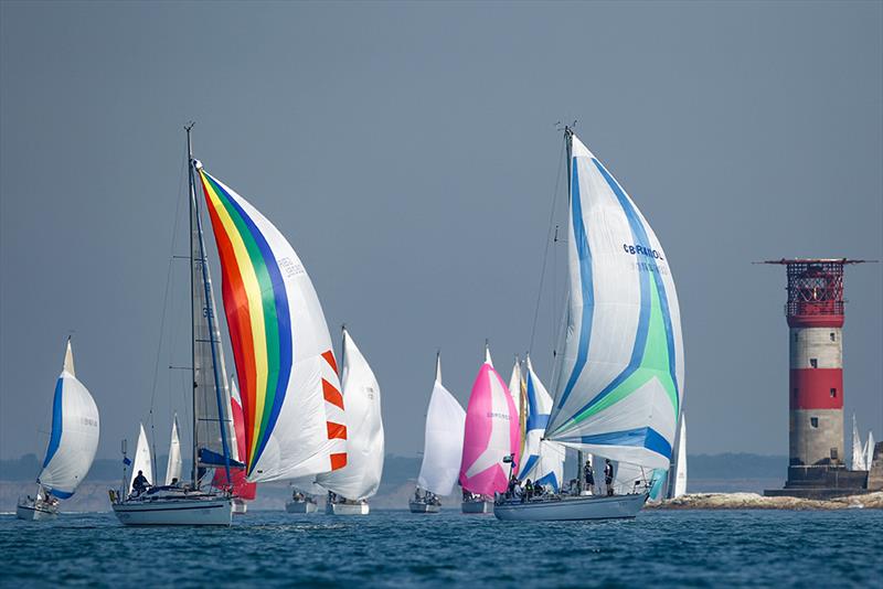 Round the Island Race photo copyright Paul Wyeth taken at  and featuring the IRC class
