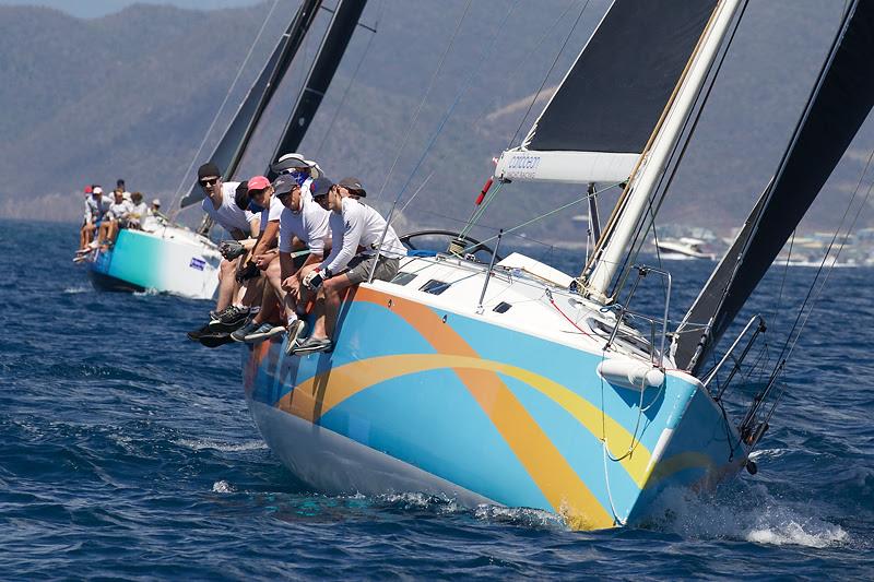 Tony Mack's J122 Team McFly/El Ocaso win the Racing class in the Scrub Island Invitational - BVI Spring Regatta & Sailing Festival 2019 - photo © Ingrid Abery / www.ingridabery.com