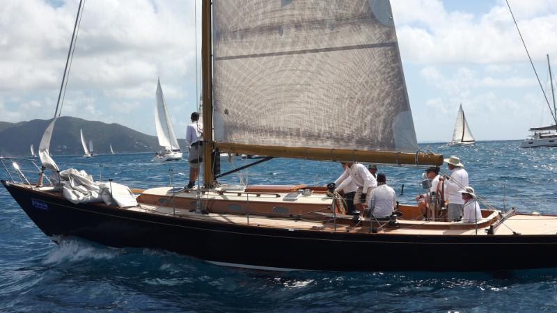 Jim Taylor-designed Spirit of Tradition Taylor 49 Blackfish - BVI Spring Regatta - photo © Ashley Love / t2p.tv