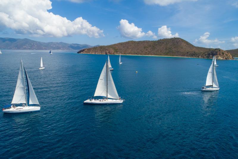 Catch 22 lead the Jib & Main 1 fleet on final day and win their class overall - BVI Spring Regatta 2019 - photo © Alastair Abrehart