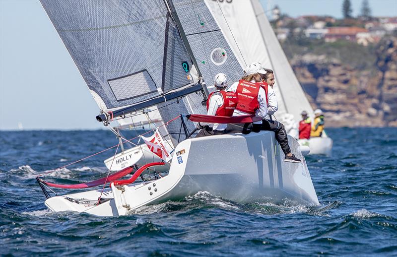 Helly Hansen Women's Challenge 2019 photo copyright Crosbie Lorimer Bow Caddy Media taken at Manly Yacht Club and featuring the IRC class