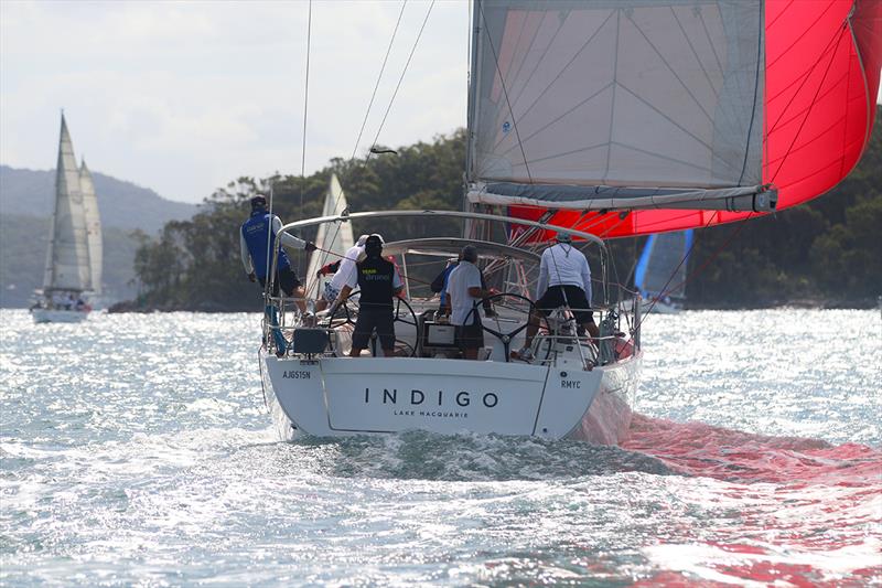 Indigo wins div 2 overall Commodore's Cup photo copyright Mark Rothfield taken at Port Stephens Yacht Club and featuring the IRC class