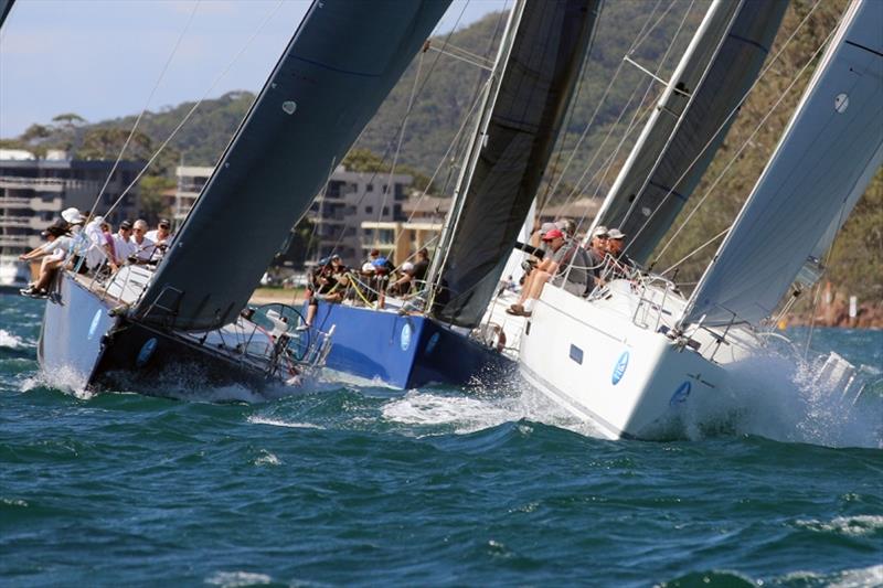 Sail Port Stephens action on the bay photo copyright Mark Rothfield taken at Port Stephens Yacht Club and featuring the IRC class