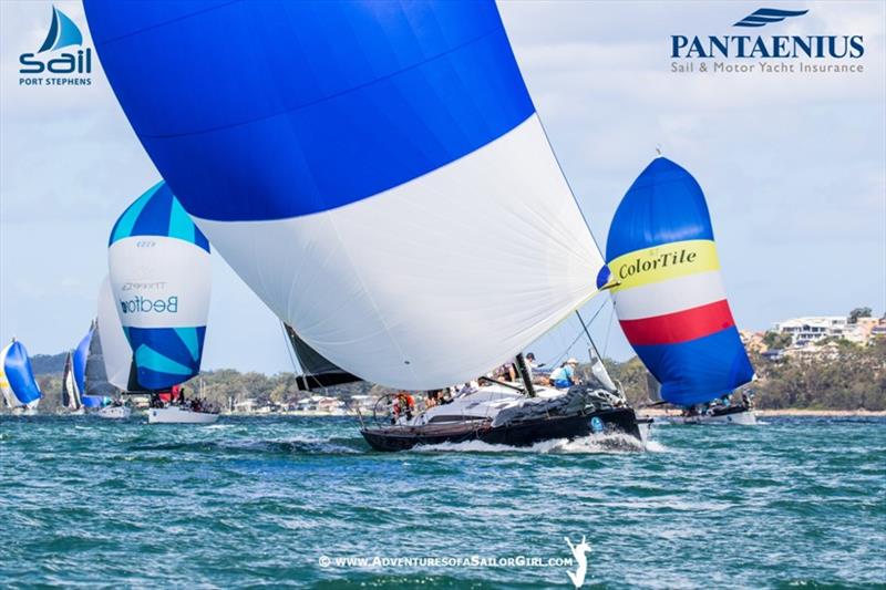 Sail Port Stephens 2019 photo copyright Nic Douglass / www.AdventuresofaSailorGirl.com taken at Port Stephens Yacht Club and featuring the IRC class