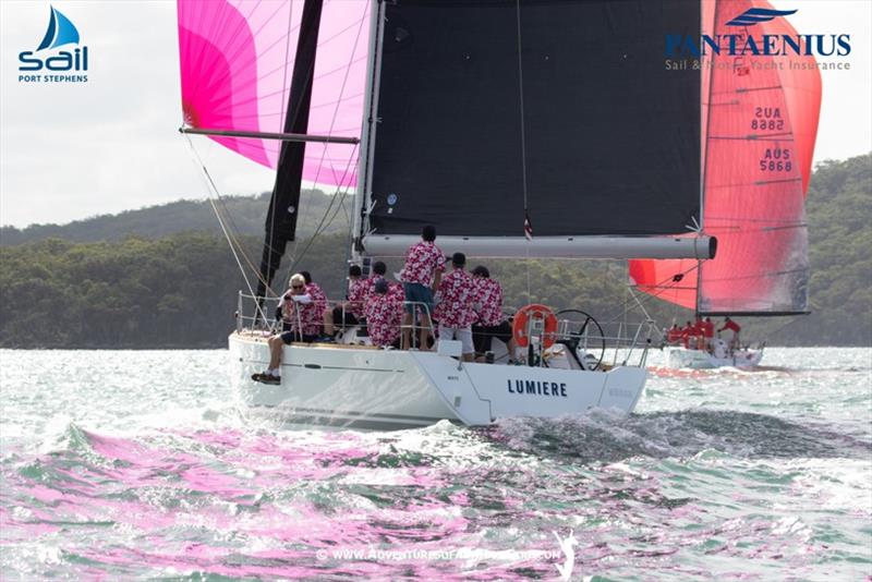 Sail Port Stephens 2019 photo copyright Nic Douglass / www.AdventuresofaSailorGirl.com taken at Port Stephens Yacht Club and featuring the IRC class