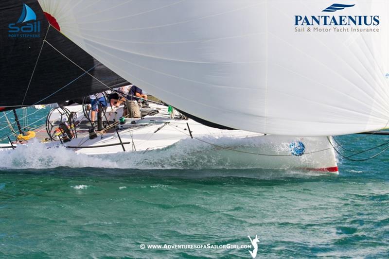 Sail Port Stephens 2019 photo copyright Nic Douglass / www.AdventuresofaSailorGirl.com taken at Port Stephens Yacht Club and featuring the IRC class