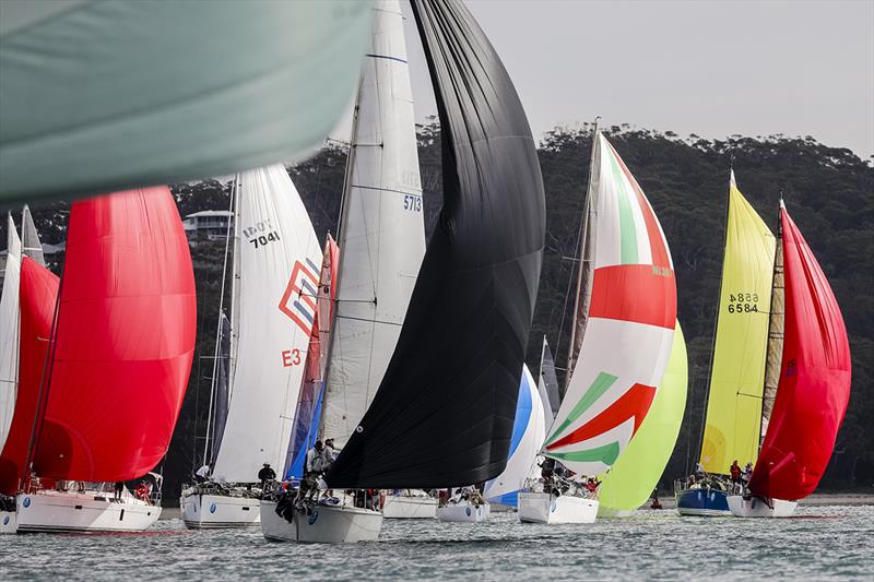 Sail Port Stephens - Performance Cruising start Nelson Bay - photo © Salty Dingo