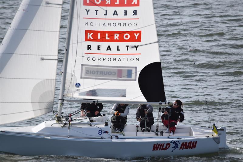 Courtois leads over Ostling - 2019 World Sailing Nations Cup photo copyright Amanda Witherel taken at St. Francis Yacht Club and featuring the IRC class