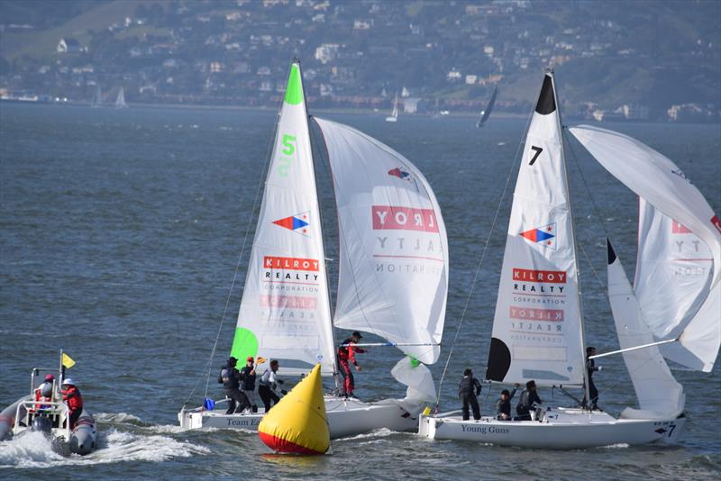 Hodgson and Haddad racked up penalties - 2019 World Sailing Nations Cup photo copyright Amanda Witherel taken at St. Francis Yacht Club and featuring the IRC class