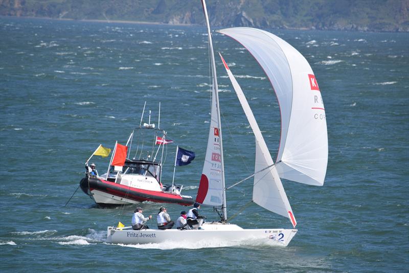 Breault won the semifinals, but failed to score in the finals - 2019 World Sailing Nations Cup Grand Final photo copyright Amanda Witherell taken at St. Francis Yacht Club and featuring the IRC class
