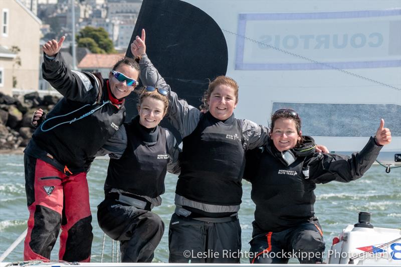 Courtois's Match in Pink by Normandy Elite Team - 2019 World Sailing Nations Cup Grand Final photo copyright Leslie Richter, Rockskipper Photography taken at St. Francis Yacht Club and featuring the IRC class