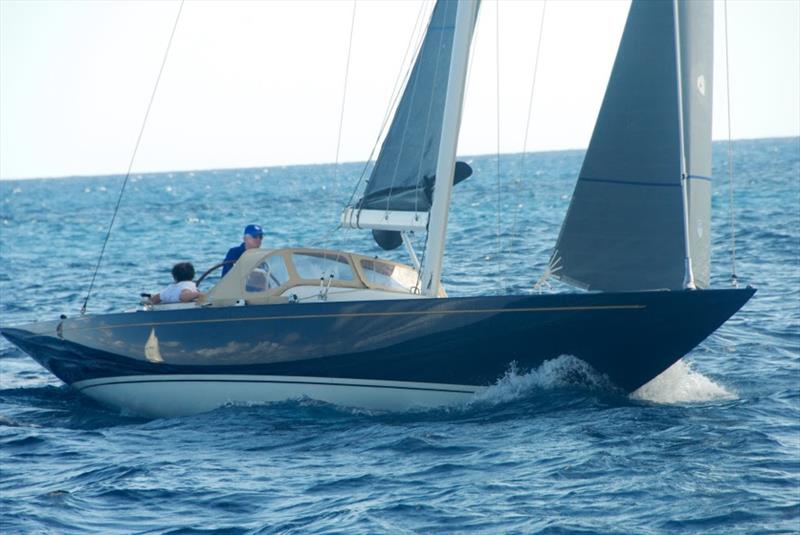 Don Ward's Dykstra 44' Willpower - Antigua Classic Yacht Regatta 2019 photo copyright Ed Giffor taken at Antigua Yacht Club and featuring the IRC class