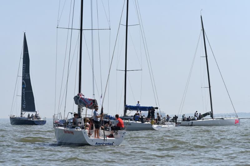 Tanning, not racing, for the RORC Easter Challenge fleet photo copyright Rick Tomlinson taken at Royal Ocean Racing Club and featuring the IRC class