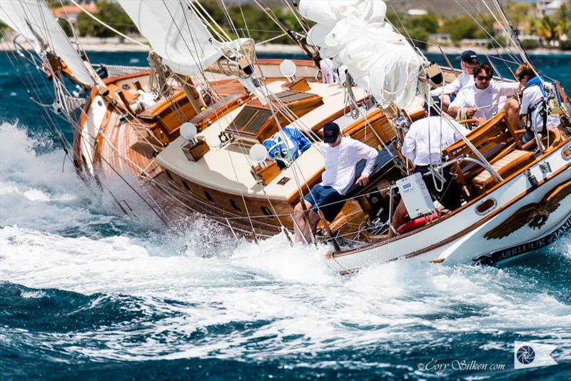 58' Herreshoff  ketch Arrluuk - Antigua Classic Yacht Regatta 2019 photo copyright Cory Silken taken at Antigua Yacht Club and featuring the IRC class