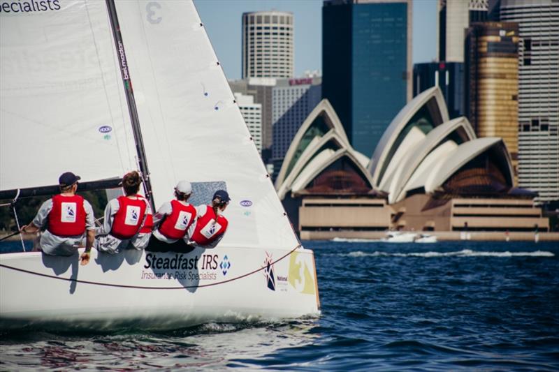 Sydney Opera House backdrop - National Sailing League day 1 - photo © Darcie Collington Photography
