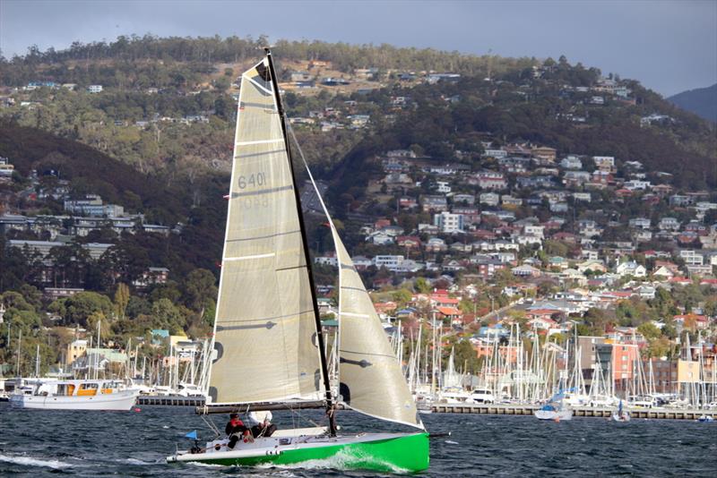 Fang to the Max won Division 2 on day one of the DSS Autumn Short Handed Series on the Derwent - 2019 Derwent Sailing Squadron Autumn Short-Handed Series - photo © Peter Watson