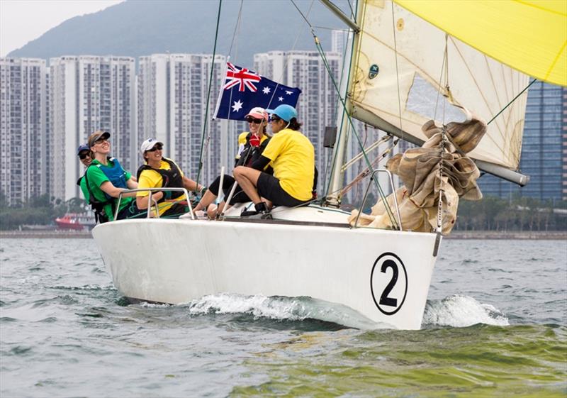Platu 2 (AUS) - The Nations' Cup 2019 photo copyright RHKYC / Guy Nowell taken at Royal Hong Kong Yacht Club and featuring the IRC class