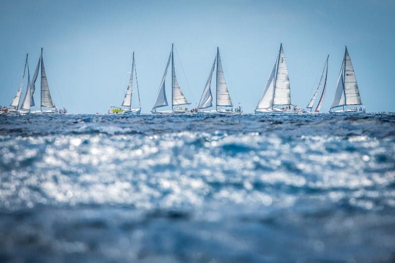 Bareboat classes enjoyed superb racing on the second day of Antigua Sailing Week - photo © Tobias Stoerkle Photography