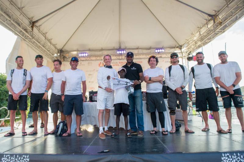 Adrian Lee and his team on Lee Overlay Partners II enjoying success in CSA Racing 3 at Antigua Sailing Week - photo © Ted Martin