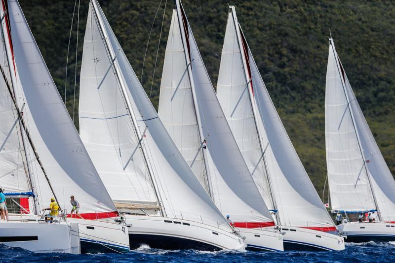 Competitive bareboat classes at Antigua Sailing Week - photo © Paul Wyeth / pwpictures.com