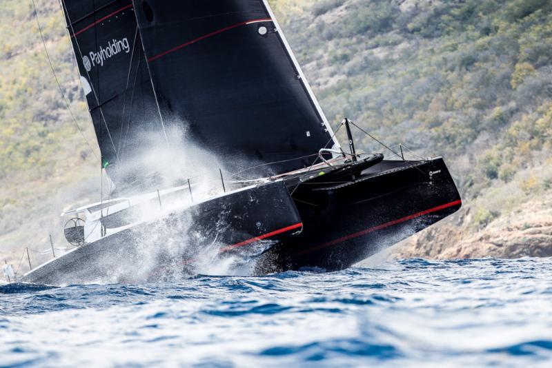 Competing in the Multihull class - Robert Szustkowski's Polish HH66 R-SIX - Antigua Sailing Week photo copyright Paul Wyeth / pwpictures.com taken at Antigua Yacht Club and featuring the IRC class