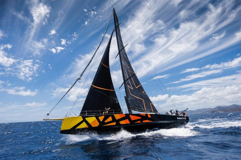 The last race of the day in Racing CSA1 went to the Lithuanian Volvo 65 Ambersail 2 - Antigua Sailing Week photo copyright Paul Wyeth / pwpictures.com taken at Antigua Yacht Club and featuring the IRC class