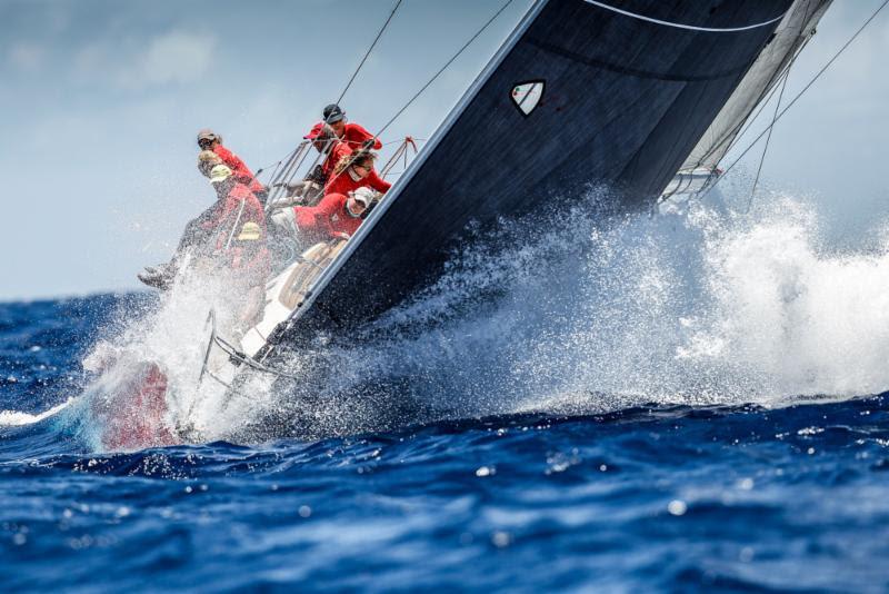Scarlet Oyster in action during Antigua Sailing Week - photo © Paul Wyeth / pwpictures.com