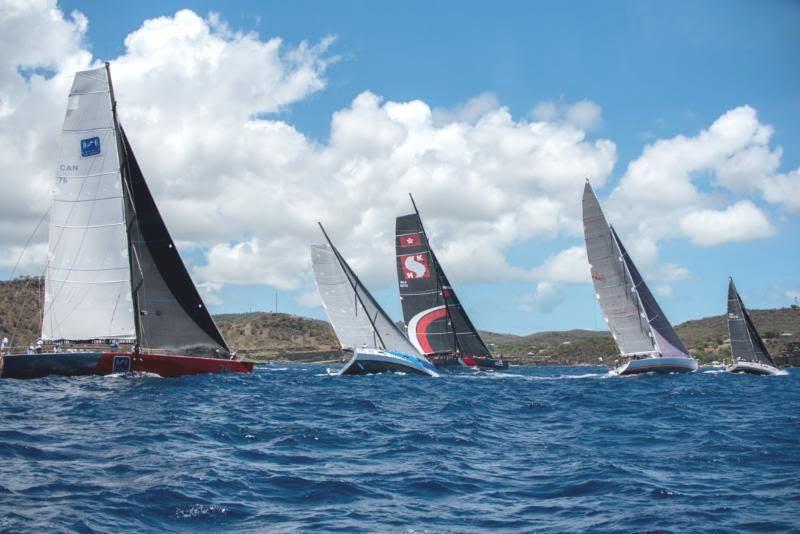Yachts from 12 countries were on the startline of the 2019 Antigua Bermuda Race - photo © Tobias Stoerkle - www.sailing-photography.com