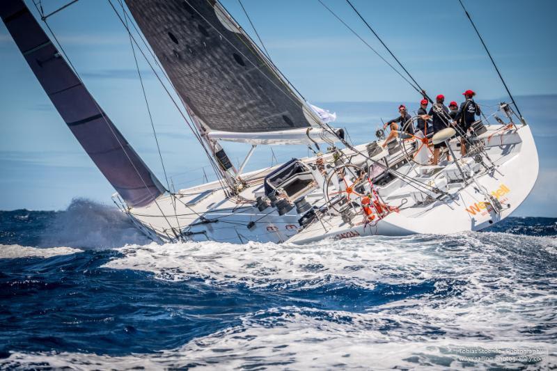 Afansay Isaev's Maxi Weddell (RUS) was approximately 100 miles behind the leader photo copyright Tobias Stoerkle / www.sailing-photography.com taken at Royal Bermuda Yacht Club and featuring the IRC class